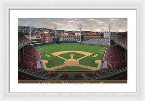 Crosley Field 1940 - Framed Print