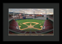 Load image into Gallery viewer, Crosley Field 1940 - Framed Print
