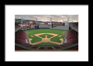 Crosley Field 1940 - Framed Print