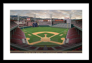 Crosley Field 1940 - Framed Print