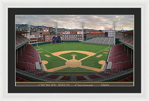 Crosley Field 1940 - Framed Print