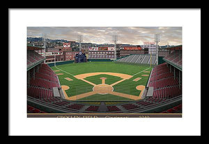 Crosley Field 1940 - Framed Print