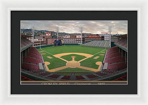 Crosley Field 1940 - Framed Print