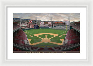 Crosley Field 1940 - Framed Print