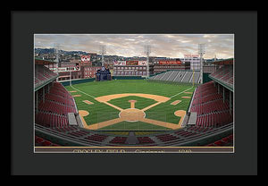 Crosley Field 1940 - Framed Print