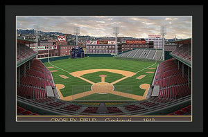 Crosley Field 1940 - Framed Print