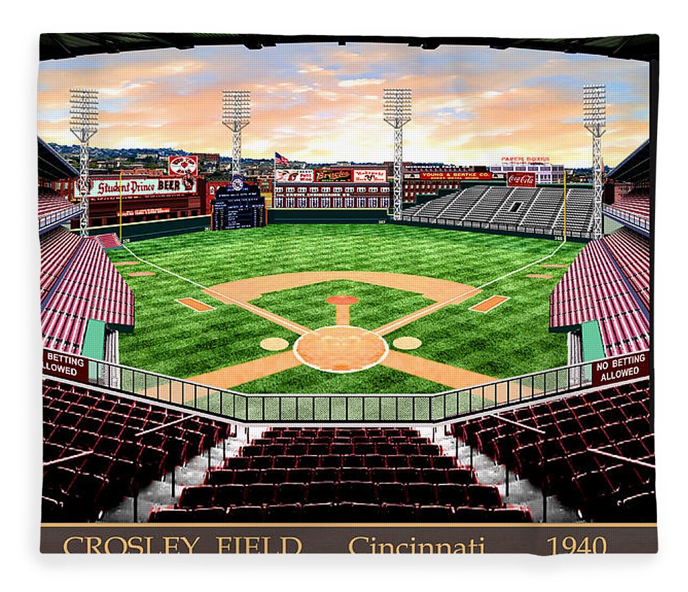 Crosley Field 1940 - Blanket