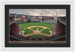 Crosley Field 1940 - Framed Print