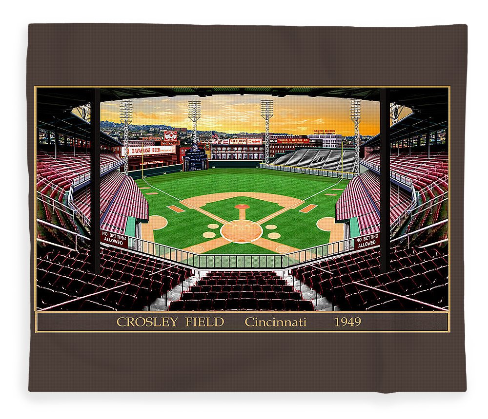 Crosley Field 1949 - Blanket