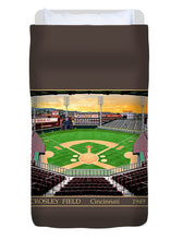 Load image into Gallery viewer, Crosley Field 1949 - Duvet Cover

