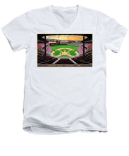 Load image into Gallery viewer, Crosley Field 1949 - Men&#39;s V-Neck T-Shirt
