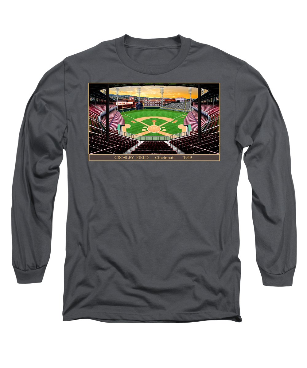 Crosley Field 1949 - Long Sleeve T-Shirt