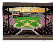 Load image into Gallery viewer, Crosley Field 1949 - Blanket
