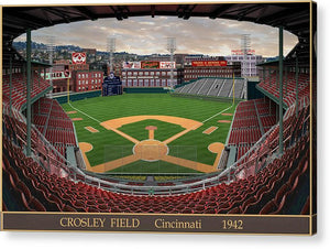 Crosley Field 1942 - Acrylic Print