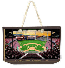 Load image into Gallery viewer, Crosley Field 1949 - Weekender Tote Bag
