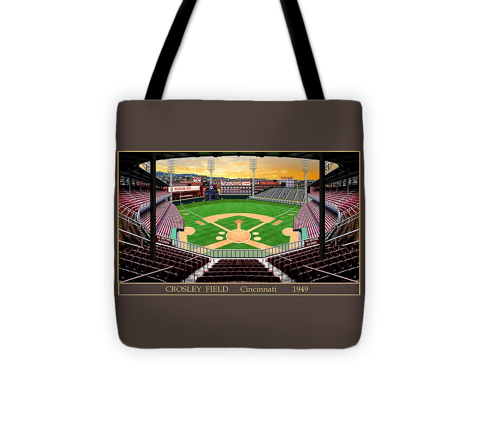 Crosley Field 1949 - Tote Bag