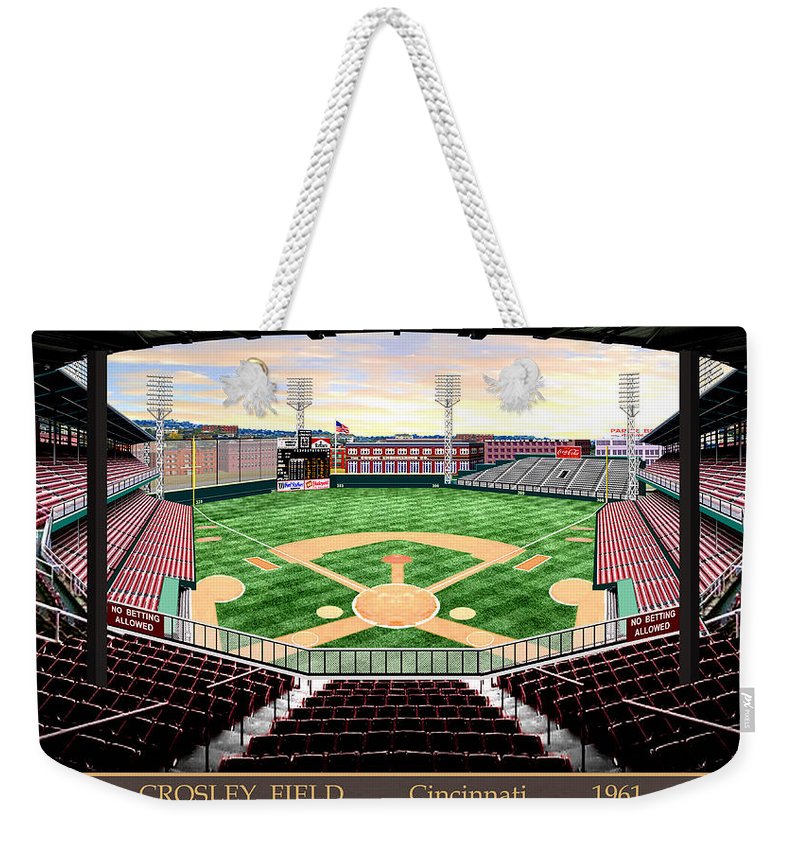 Crosley Field 1961 - Weekender Tote Bag