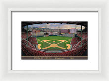 Load image into Gallery viewer, Crosley Field 1961 - Framed Print
