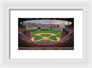 Crosley Field 1961 - Framed Print