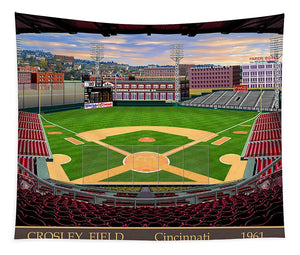 Crosley Field 1961 - Tapestry