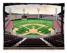 Load image into Gallery viewer, Crosley Field 1961 - Blanket
