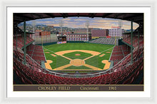 Load image into Gallery viewer, Crosley Field 1961 - Framed Print
