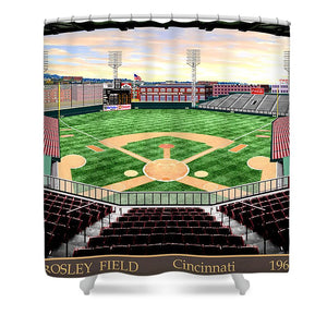 Crosley Field 1961 - Shower Curtain