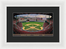 Load image into Gallery viewer, Crosley Field 1961 - Framed Print
