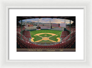 Crosley Field 1961 - Framed Print