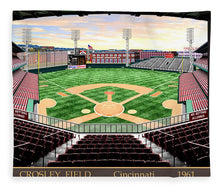 Load image into Gallery viewer, Crosley Field 1961 - Blanket
