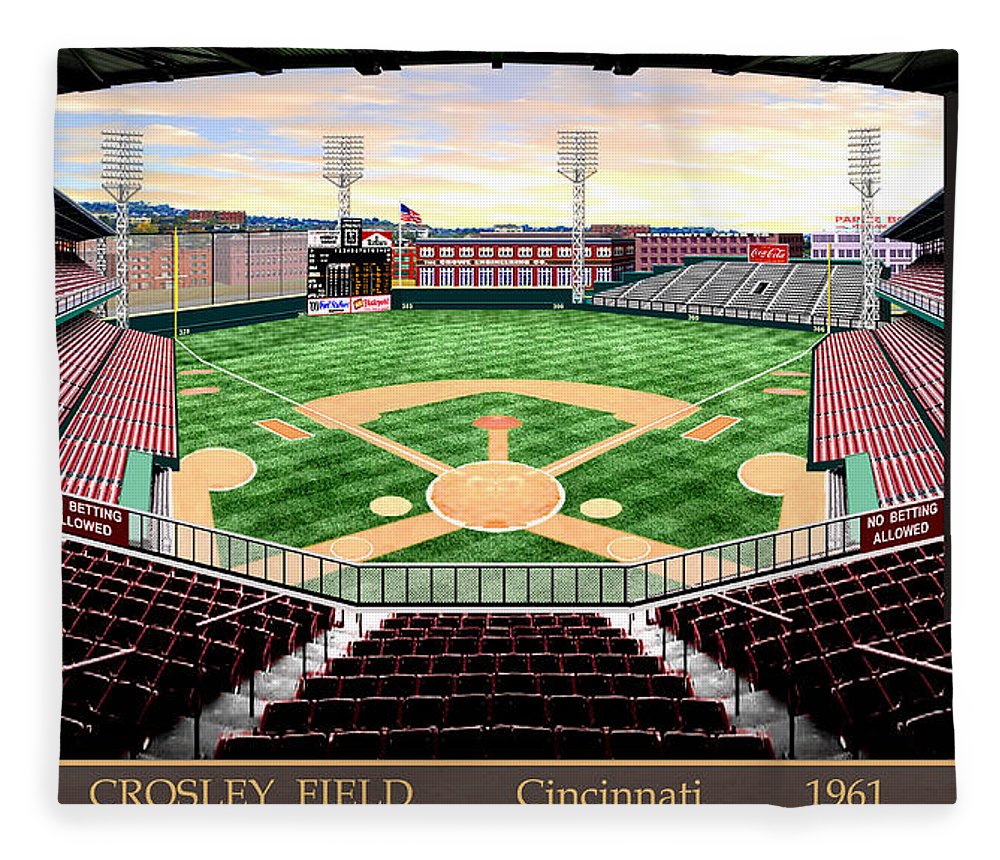 Crosley Field 1961 - Blanket