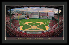 Load image into Gallery viewer, Crosley Field 1961 - Framed Print
