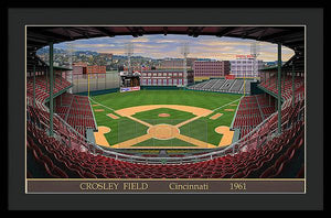 Crosley Field 1961 - Framed Print