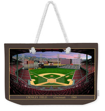 Load image into Gallery viewer, Crosley Field 1969 - Weekender Tote Bag
