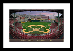 Crosley Field 1969 - Framed Print