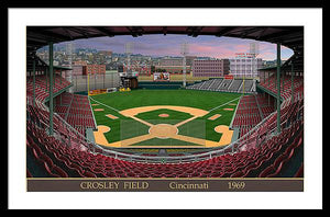 Crosley Field 1969 - Framed Print