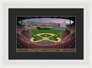 Crosley Field 1969 - Framed Print