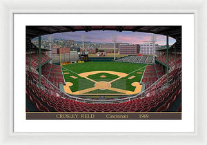 Crosley Field 1969 - Framed Print