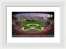 Load image into Gallery viewer, Crosley Field 1969 - Framed Print
