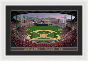 Crosley Field 1969 - Framed Print