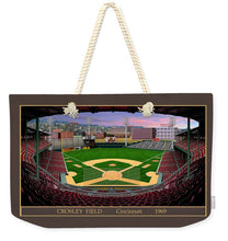 Load image into Gallery viewer, Crosley Field 1969 - Weekender Tote Bag
