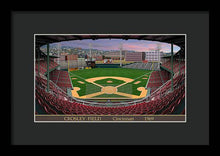 Load image into Gallery viewer, Crosley Field 1969 - Framed Print
