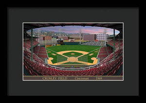 Crosley Field 1969 - Framed Print