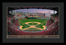 Load image into Gallery viewer, Crosley Field 1969 - Framed Print
