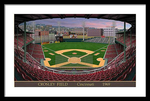 Crosley Field 1969 - Framed Print