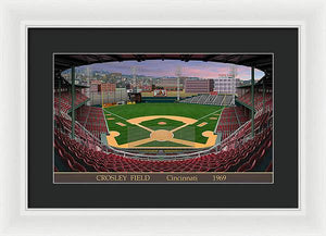 Crosley Field 1969 - Framed Print