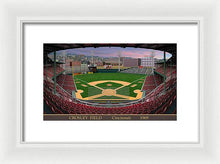 Load image into Gallery viewer, Crosley Field 1969 - Framed Print
