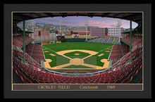 Load image into Gallery viewer, Crosley Field 1969 - Framed Print
