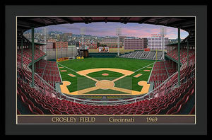 Crosley Field 1969 - Framed Print