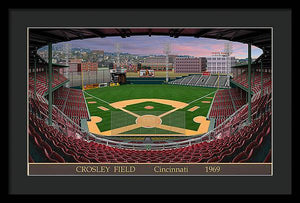 Crosley Field 1969 - Framed Print